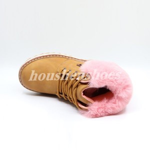 New Fashion Design for Children Sport Shoes -
 Skateboard shoes kids shoes hight cut 21 – Houshen